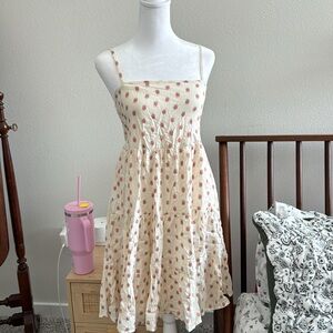 Sim and Sam polka dot dress